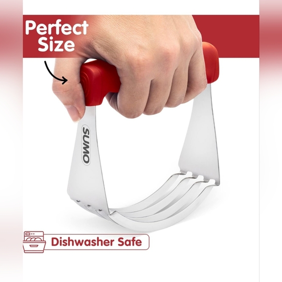 Stainless Steel Professional Large Pastry Cutter Dough Blender - Picture 1 of 7